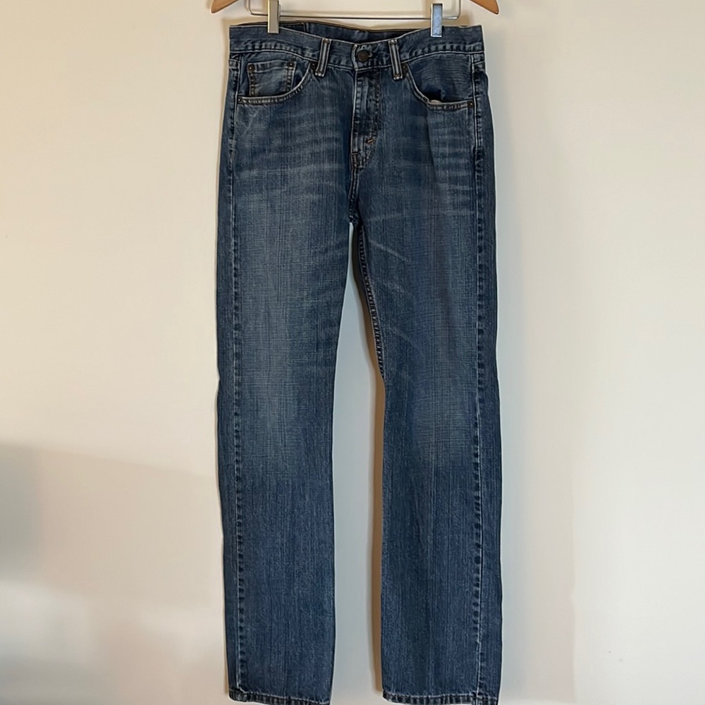 Levi’s 505 Jeans Men 31x34 Blue Denim Straight Leg